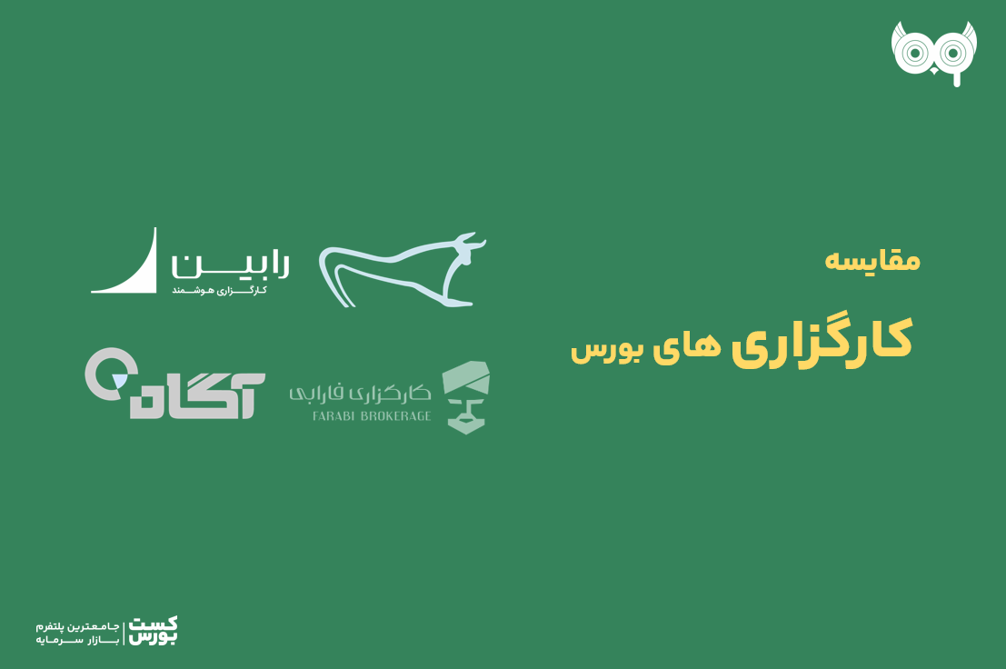 مقایسه جامع بهترین کارگزاری بورس سال 1403